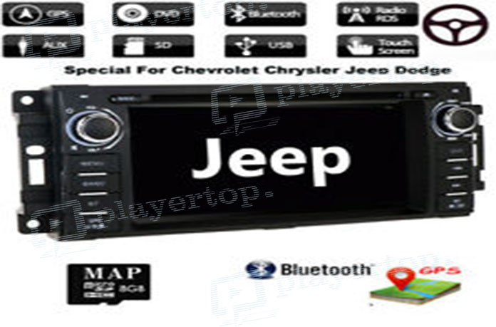 Autoradio GPS Jeep Wrangler JK